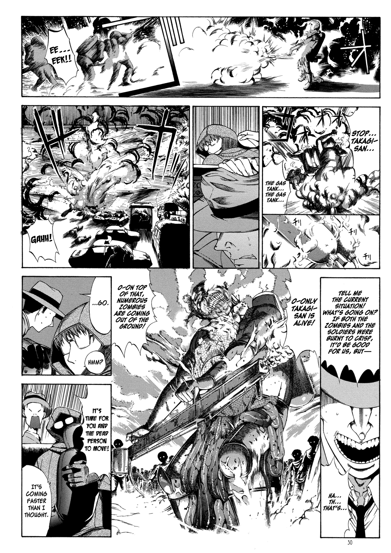 Manga of the Dead Chapter 2.2 page 10 - Chapter 2 v2 : Dead and Fail to Die by Hitoshi Kino