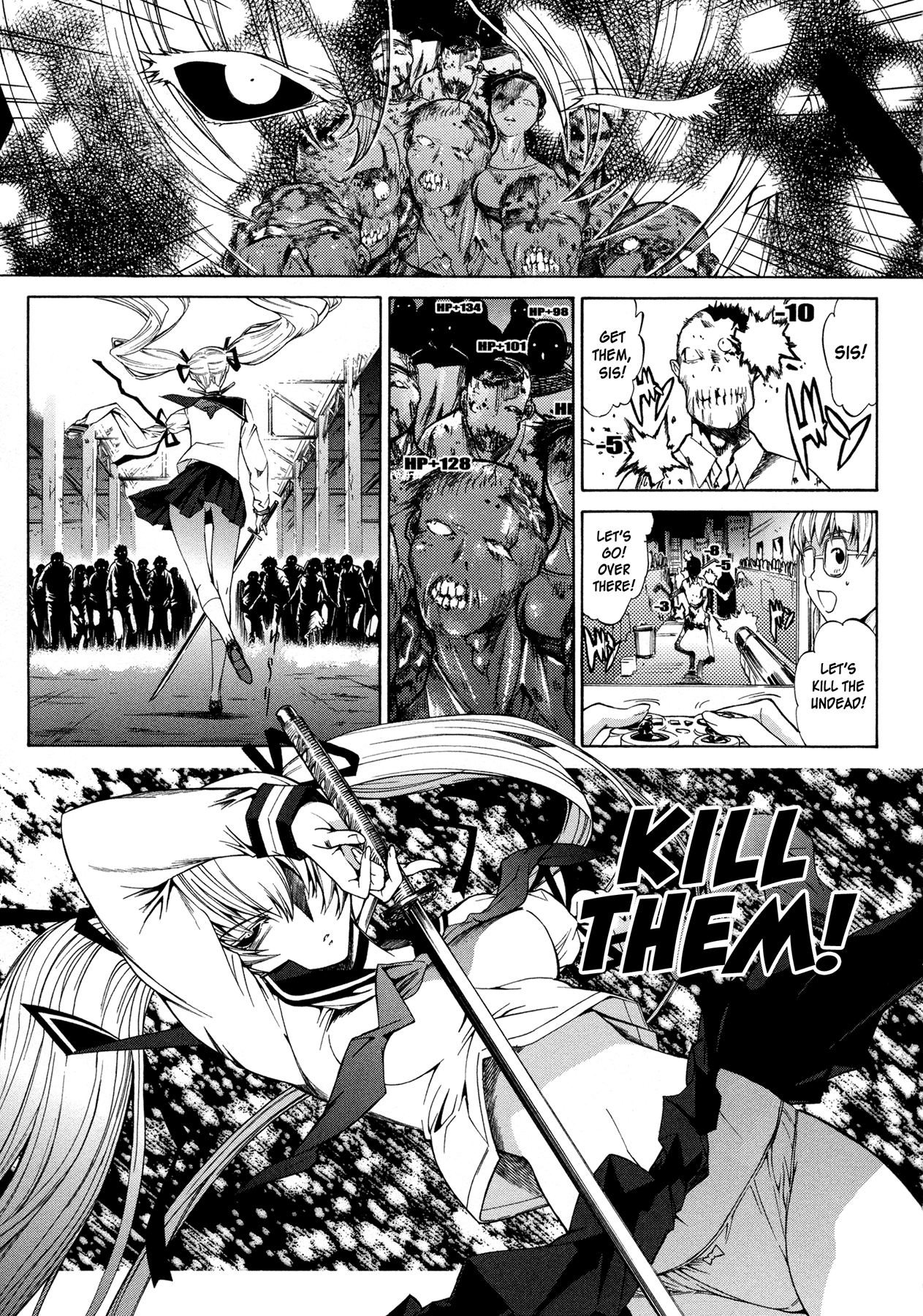 Manga of the Dead Chapter 2.2 page 15 - Chapter 2 v2 : Dead and Fail to Die by Hitoshi Kino