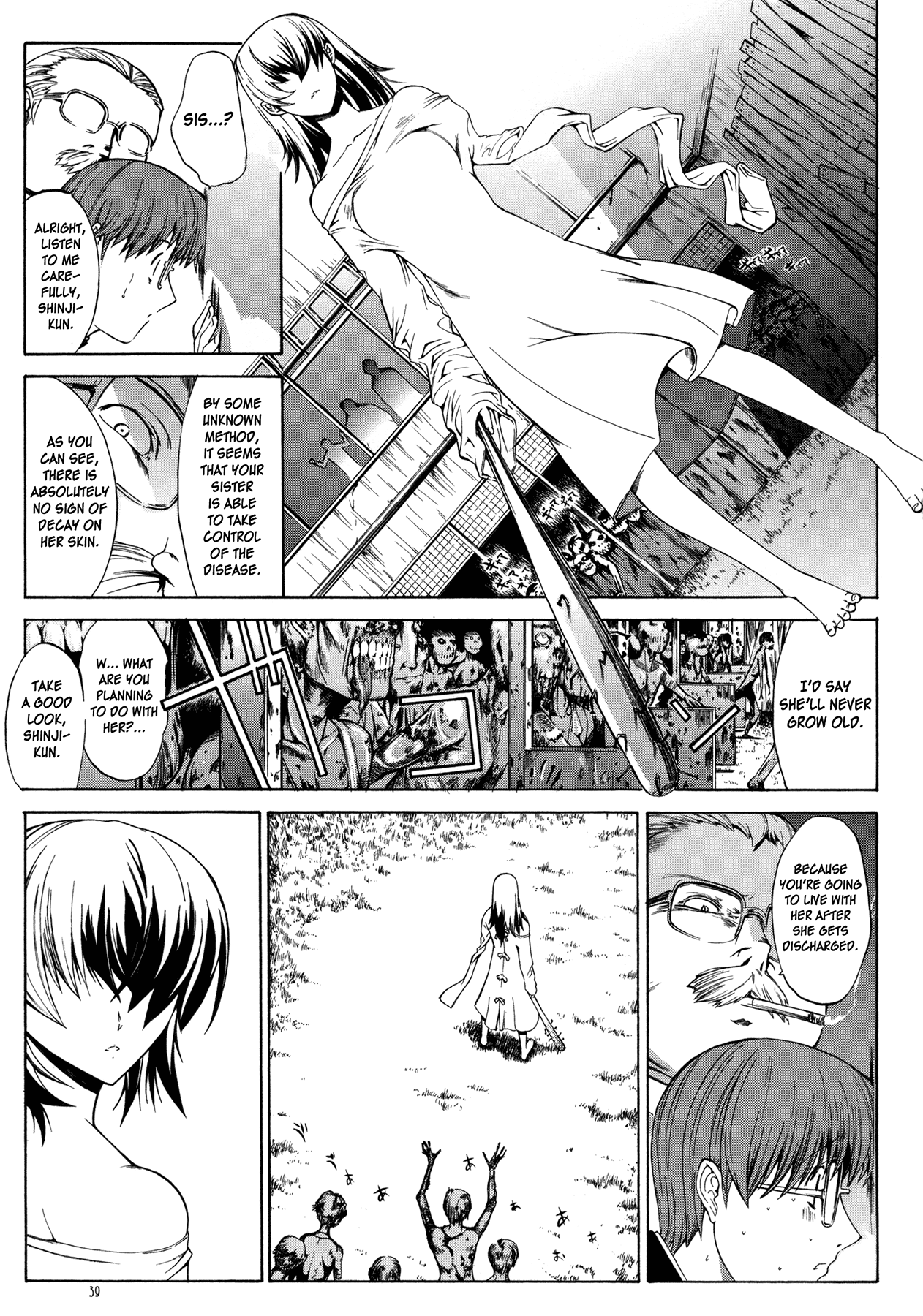 Manga of the Dead Chapter 2.2 page 19 - Chapter 2 v2 : Dead and Fail to Die by Hitoshi Kino