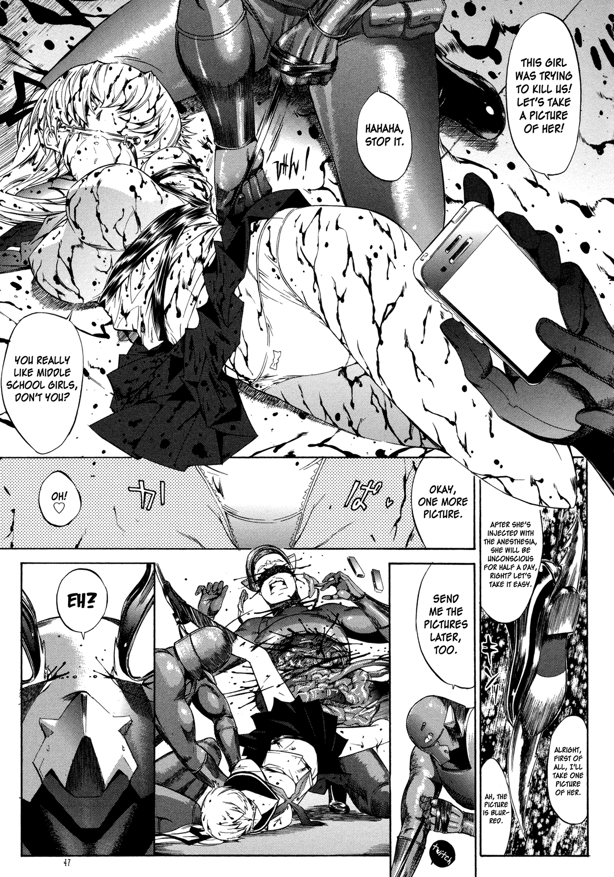 Manga of the Dead Chapter 2.2 page 27 - Chapter 2 v2 : Dead and Fail to Die by Hitoshi Kino