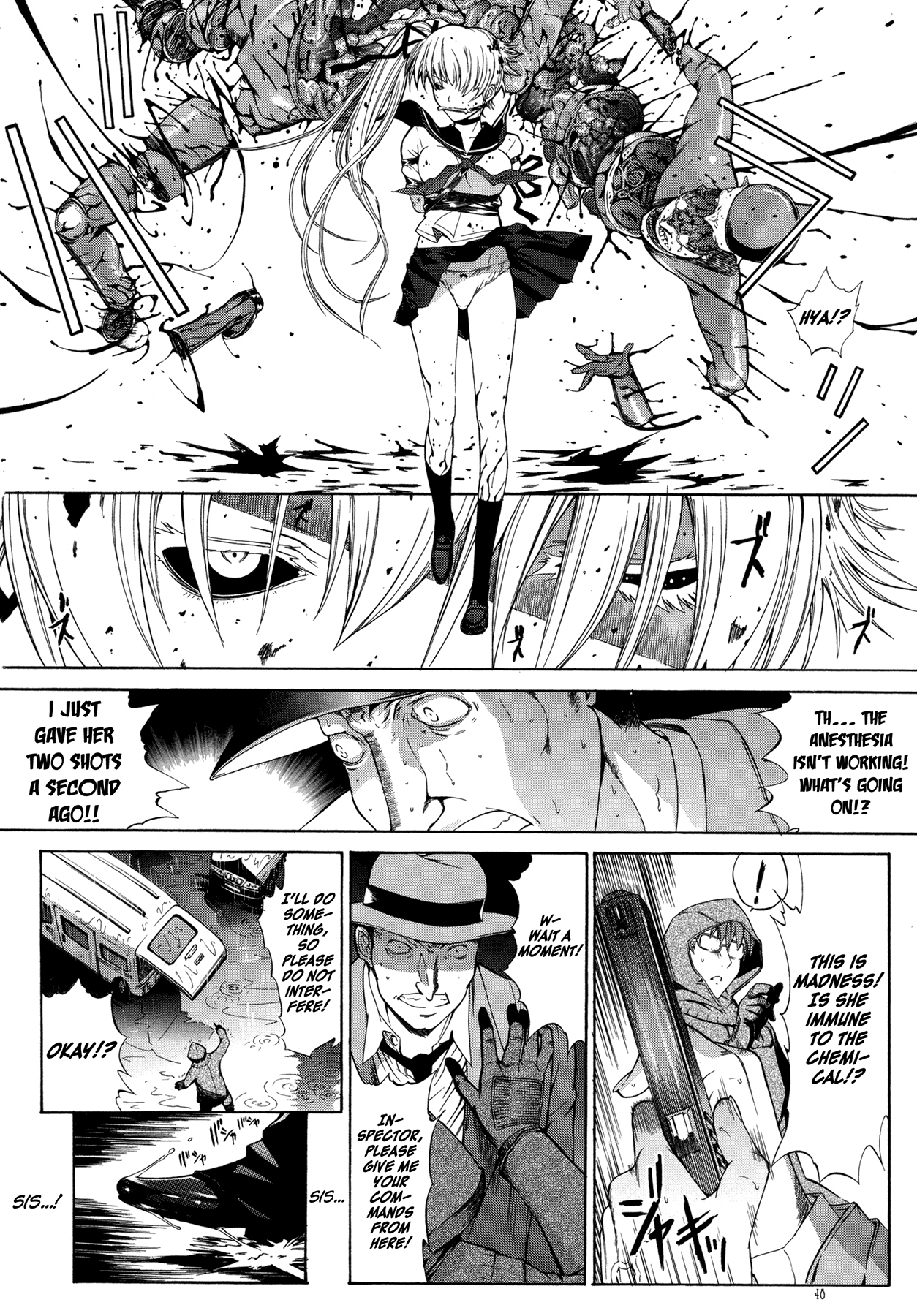 Manga of the Dead Chapter 2.2 page 28 - Chapter 2 v2 : Dead and Fail to Die by Hitoshi Kino