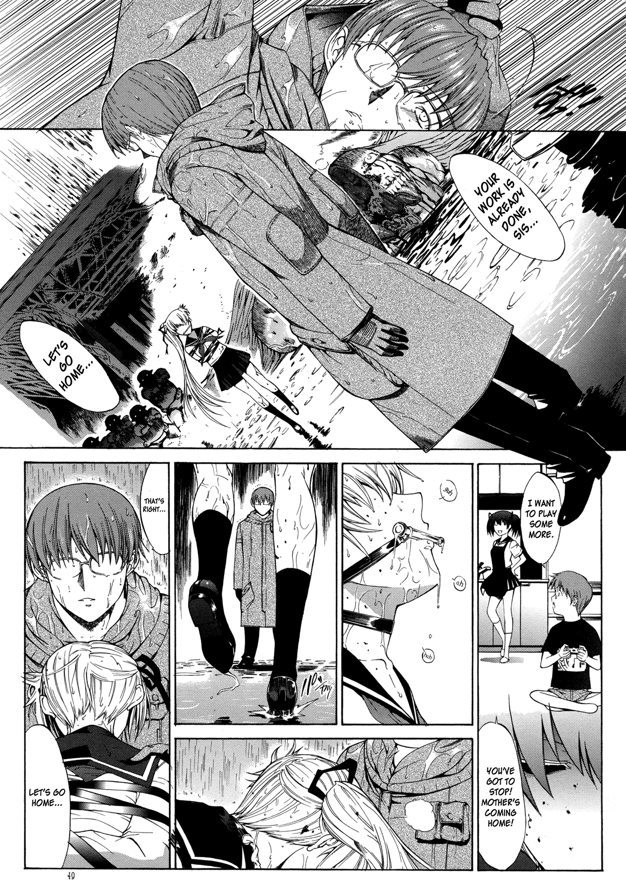 Manga of the Dead Chapter 2.2 page 29 - Chapter 2 v2 : Dead and Fail to Die by Hitoshi Kino