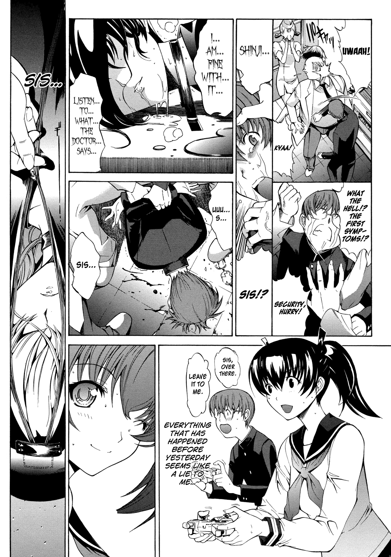 Manga of the Dead Chapter 2.2 page 4 - Chapter 2 v2 : Dead and Fail to Die by Hitoshi Kino