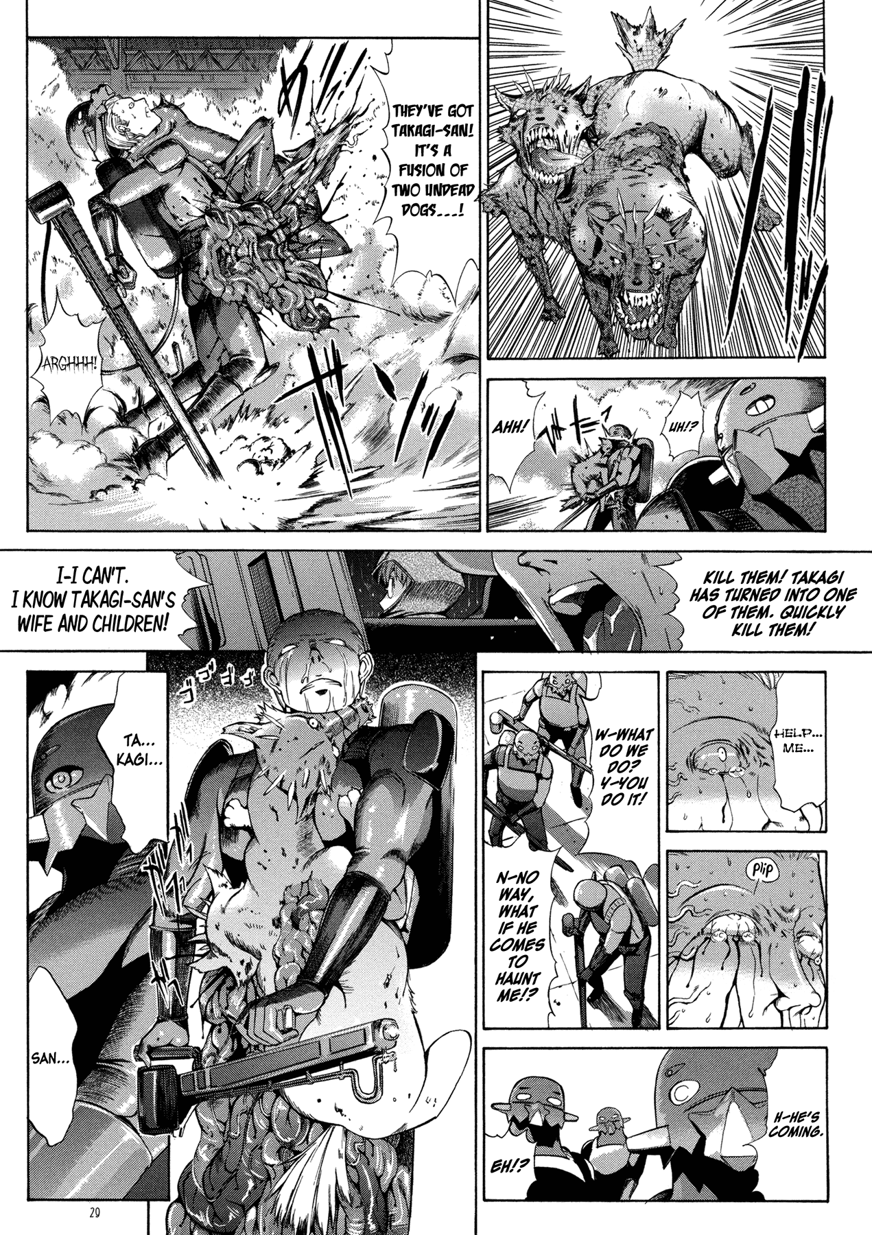 Manga of the Dead Chapter 2.2 page 9 - Chapter 2 v2 : Dead and Fail to Die by Hitoshi Kino