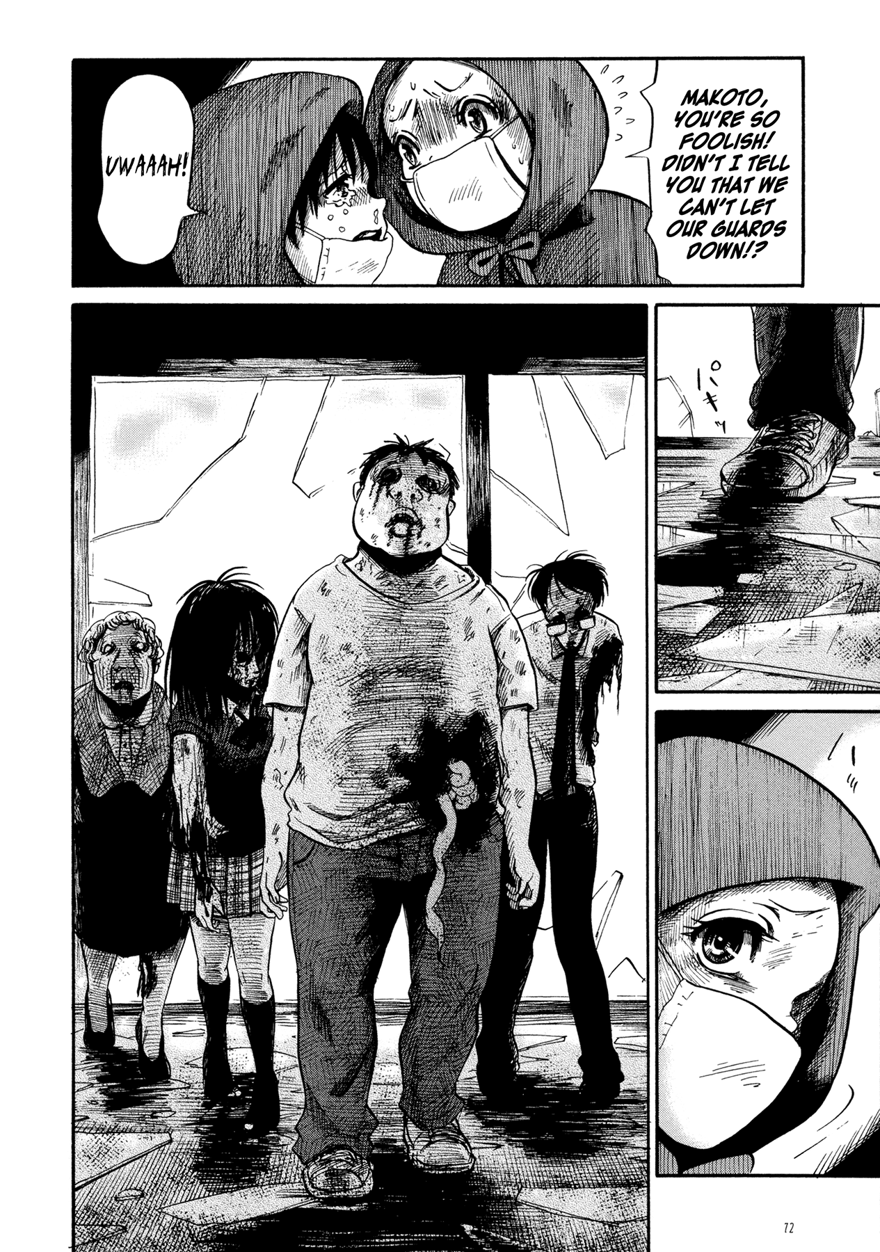 Manga of the Dead Chapter 3.2 page 17 - Chapter 3 v2 : Children Living with Corpses by Uguisu Sachiko