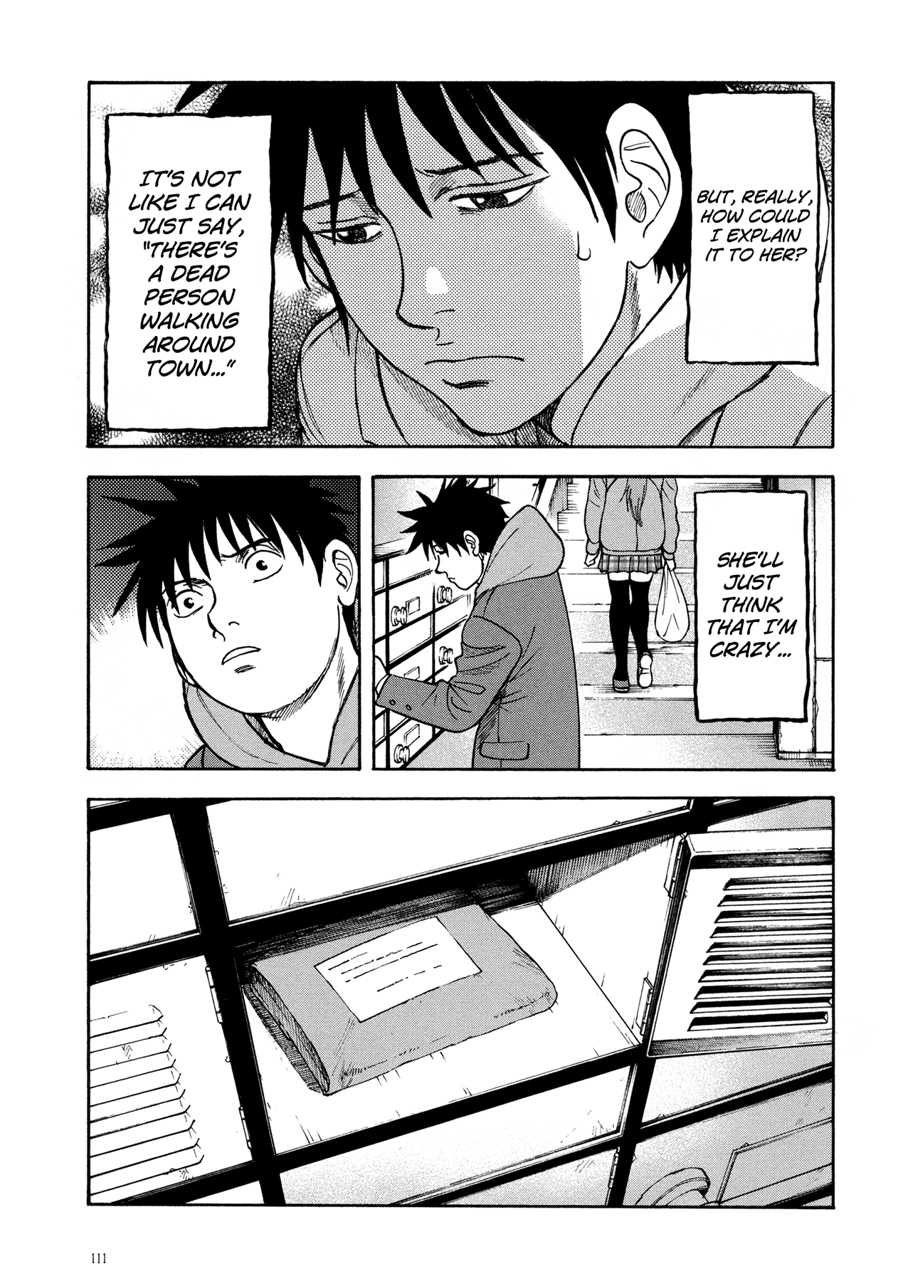 Manga of the Dead Chapter 5.2 page 10 - Chapter 5 v2 : Forest of Spirits by Hokazono Masaya