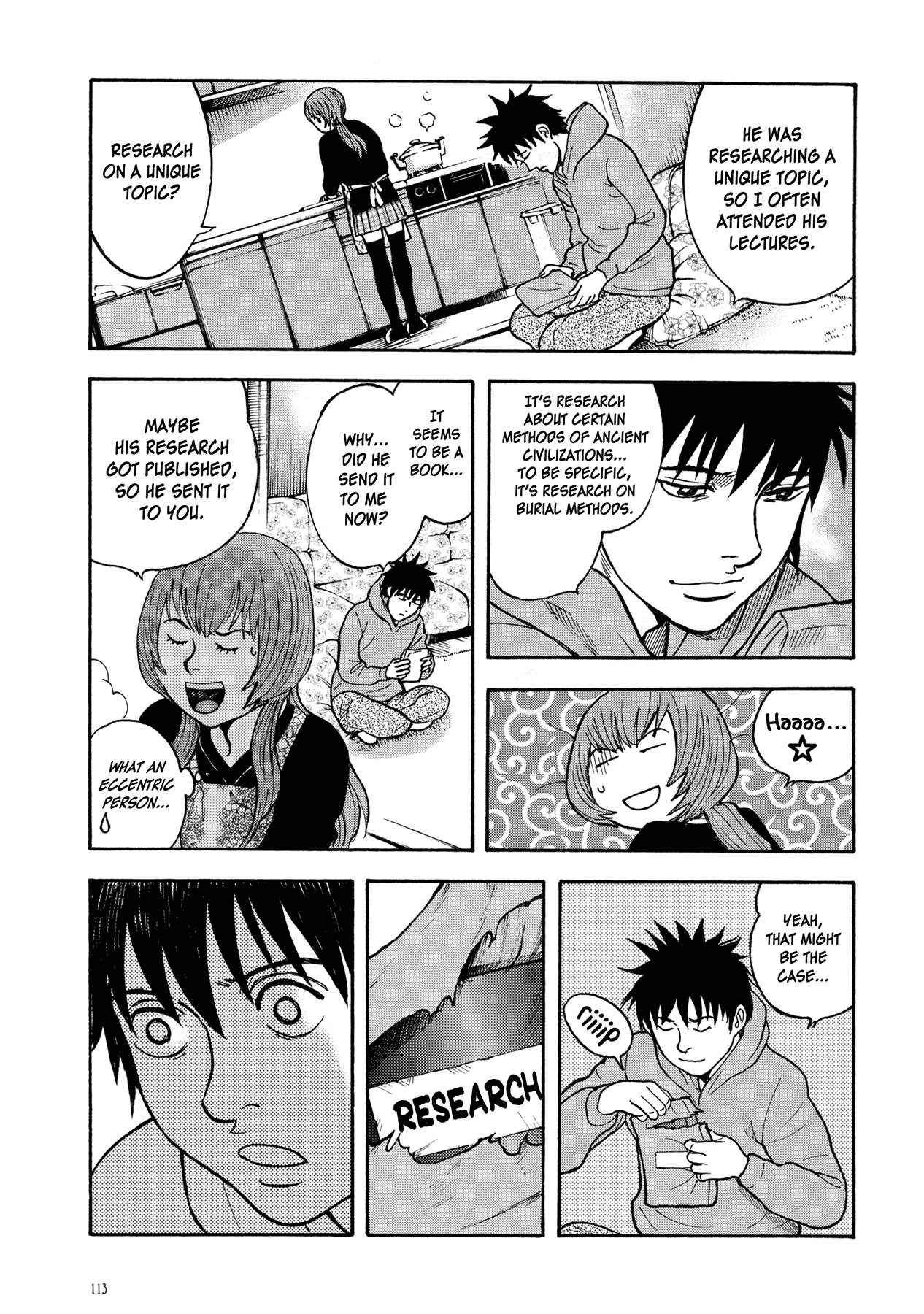 Manga of the Dead Chapter 5.2 page 12 - Chapter 5 v2 : Forest of Spirits by Hokazono Masaya