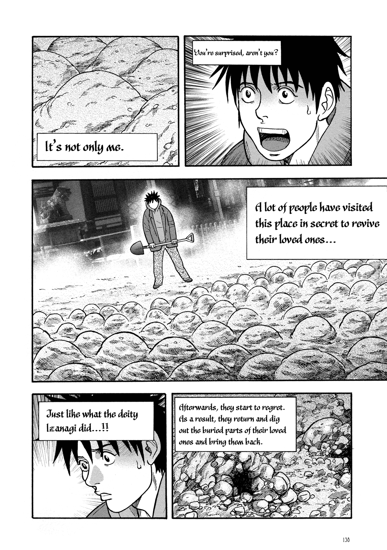 Manga of the Dead Chapter 5.2 page 37 - Chapter 5 v2 : Forest of Spirits by Hokazono Masaya