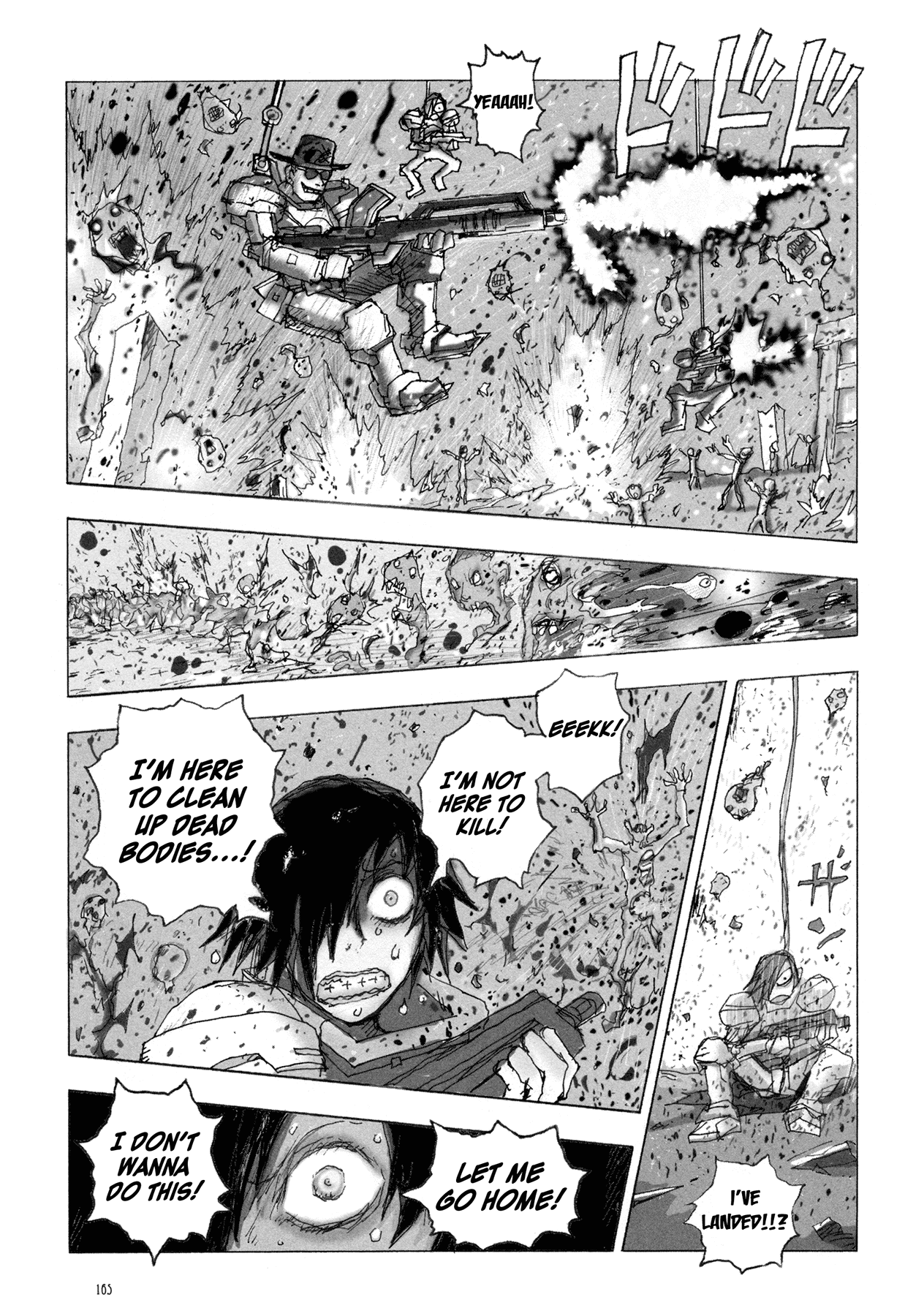 Manga of the Dead Chapter 6.2 page 20 - Chapter 6 v2 : Zombie Boy by Hiromoto Shinichi