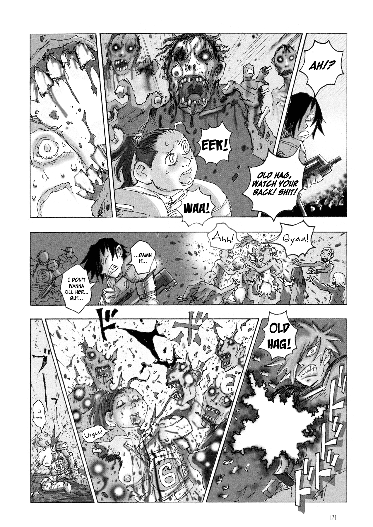 Manga of the Dead Chapter 6.2 page 29 - Chapter 6 v2 : Zombie Boy by Hiromoto Shinichi