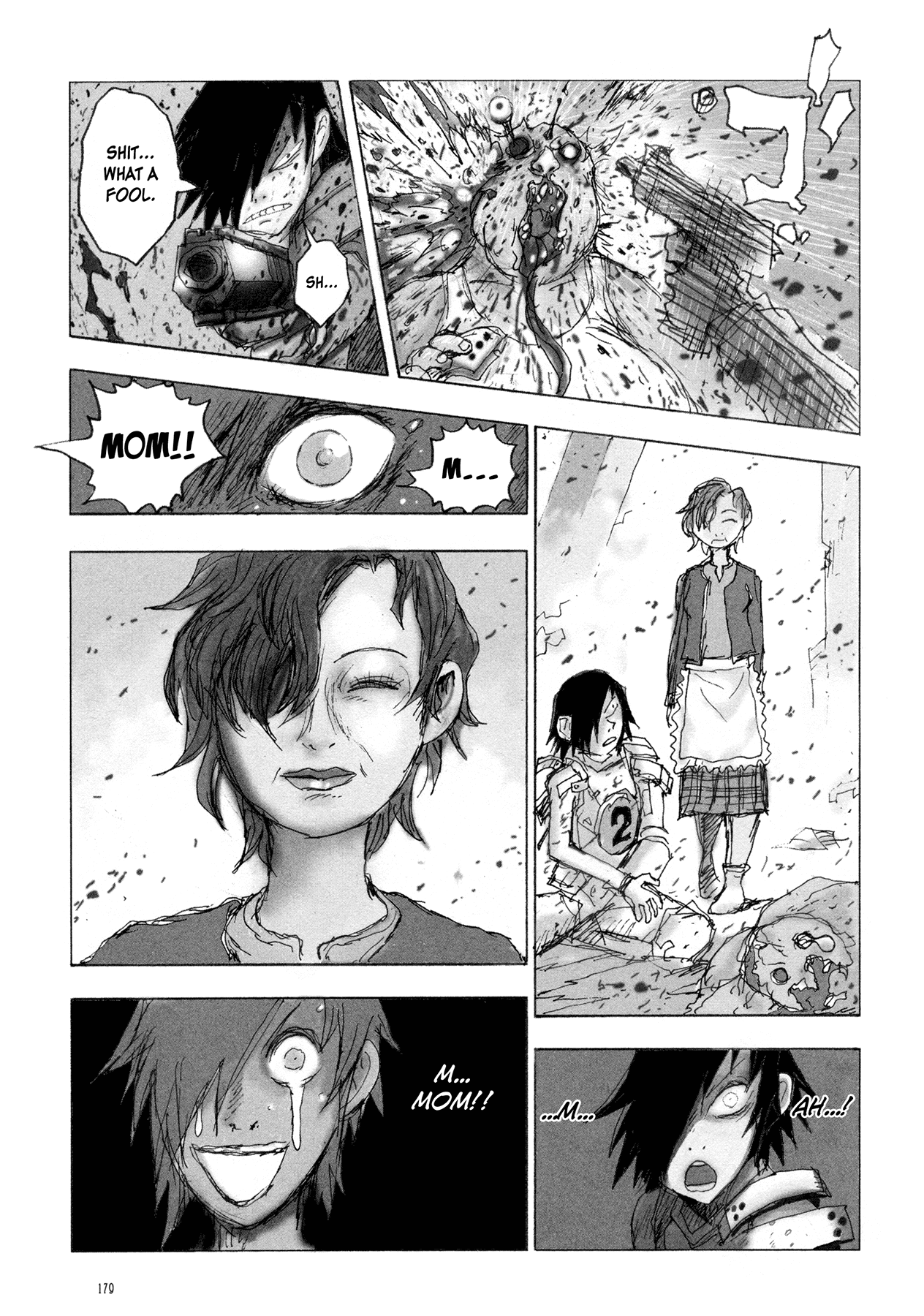 Manga of the Dead Chapter 6.2 page 34 - Chapter 6 v2 : Zombie Boy by Hiromoto Shinichi