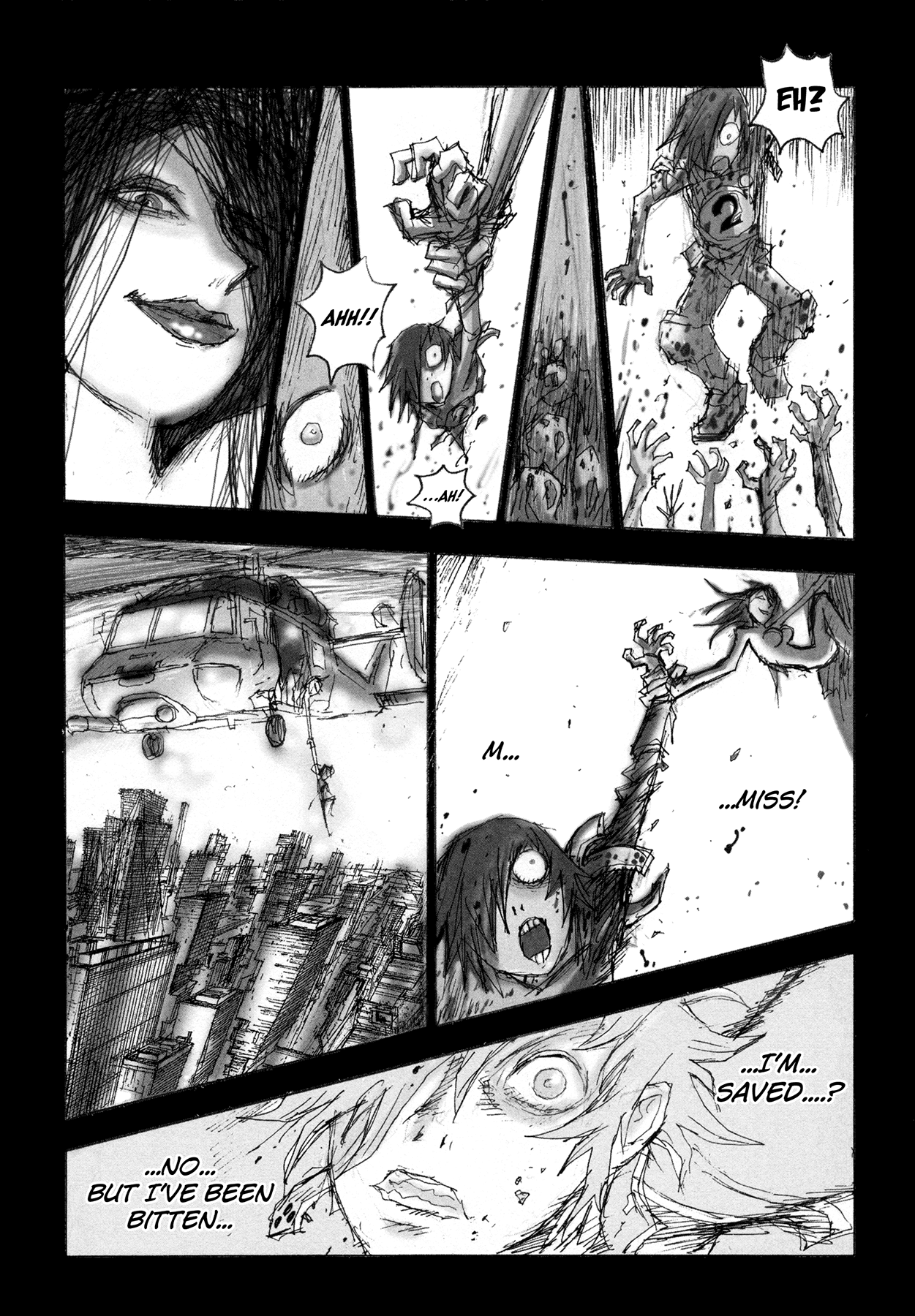 Manga of the Dead Chapter 6.2 page 39 - Chapter 6 v2 : Zombie Boy by Hiromoto Shinichi