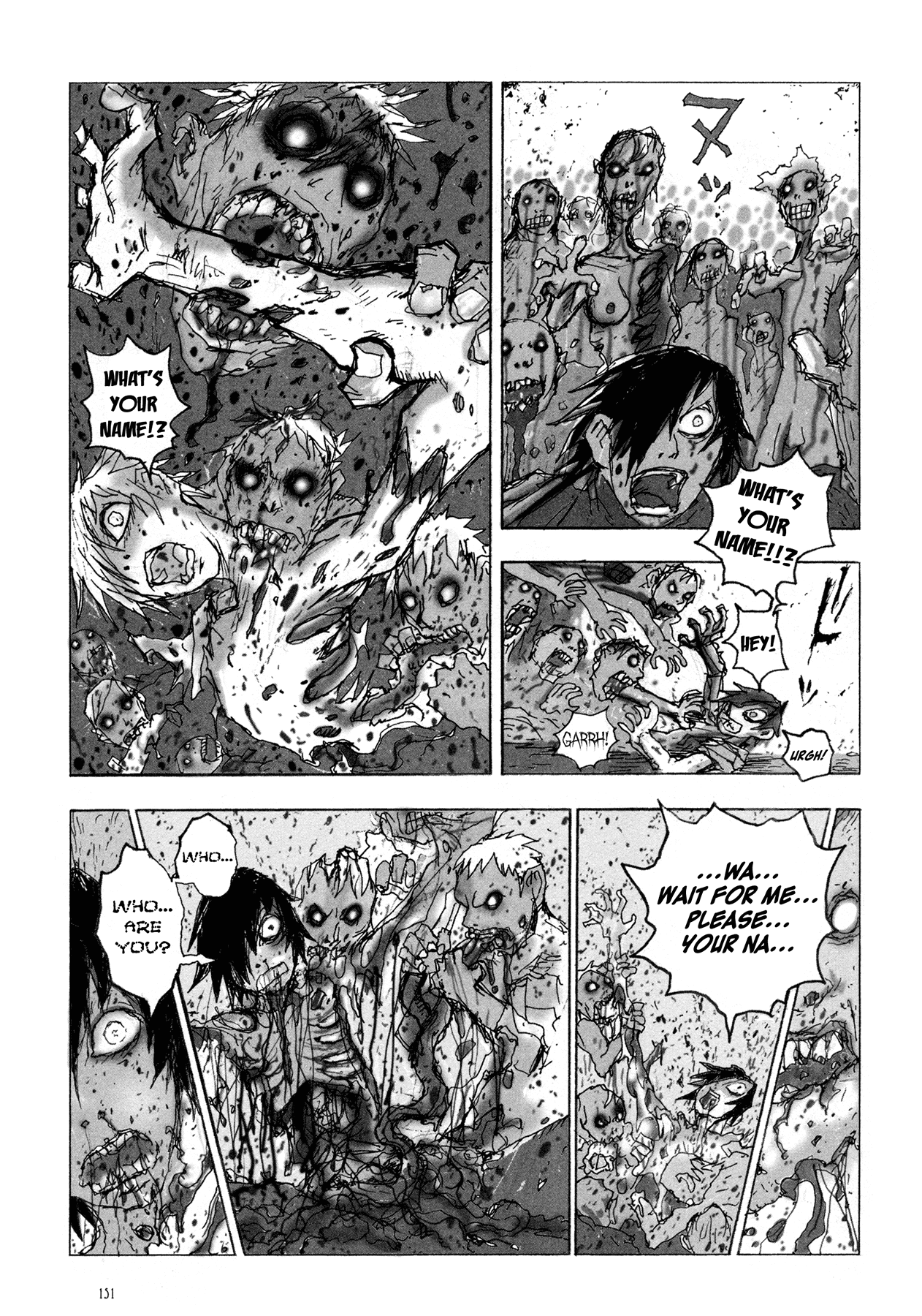 Manga of the Dead Chapter 6.2 page 6 - Chapter 6 v2 : Zombie Boy by Hiromoto Shinichi