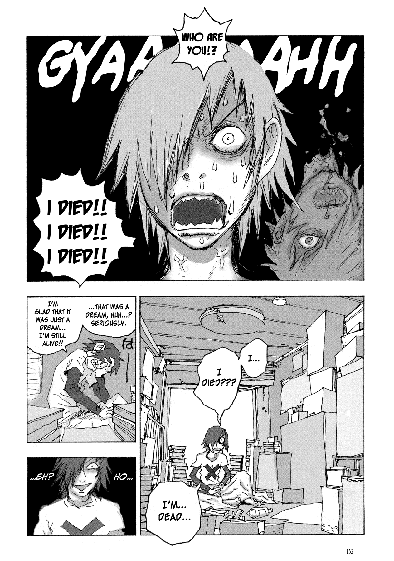 Manga of the Dead Chapter 6.2 page 7 - Chapter 6 v2 : Zombie Boy by Hiromoto Shinichi