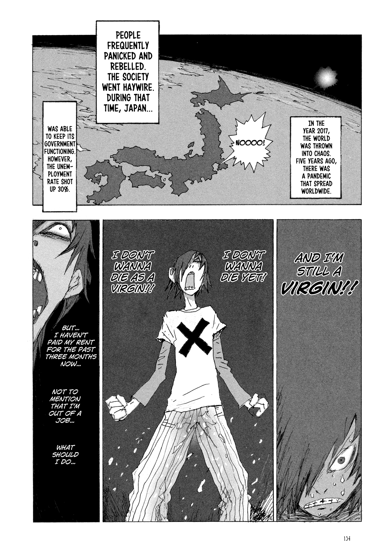 Manga of the Dead Chapter 6.2 page 9 - Chapter 6 v2 : Zombie Boy by Hiromoto Shinichi