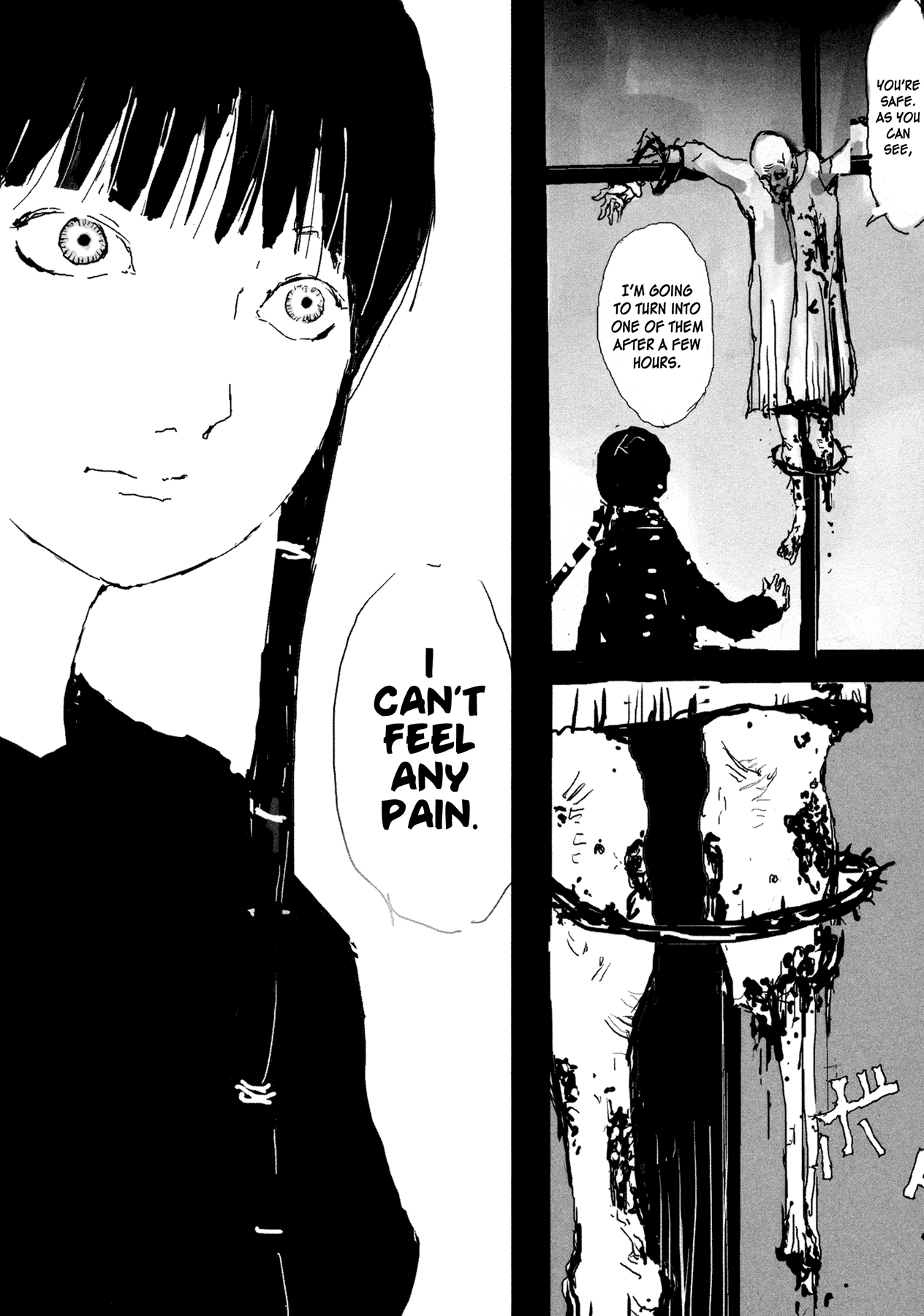 Manga of the Dead Chapter 8.2 page 13 - Chapter 8 v2 : Organic Human Solution: Organogel by Fukao Atsushi [End]