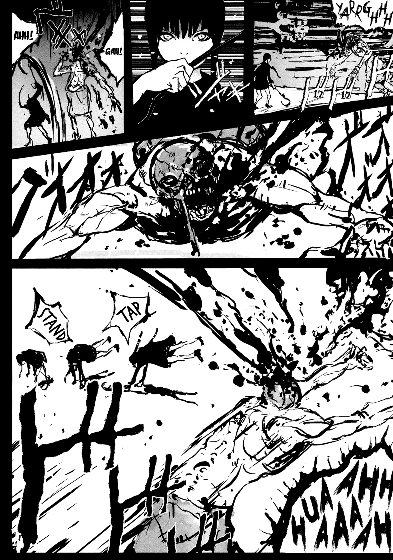Manga of the Dead Chapter 8.2 page 25 - Chapter 8 v2 : Organic Human Solution: Organogel by Fukao Atsushi [End]