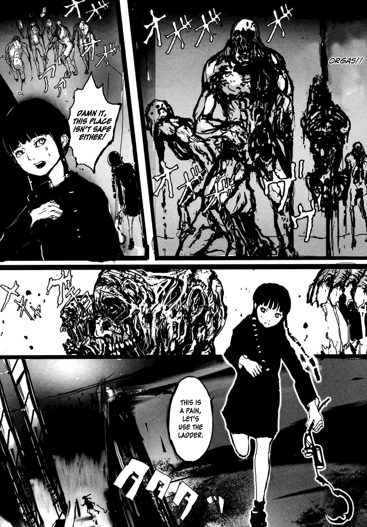 Manga of the Dead Chapter 8.2 page 9 - Chapter 8 v2 : Organic Human Solution: Organogel by Fukao Atsushi [End]