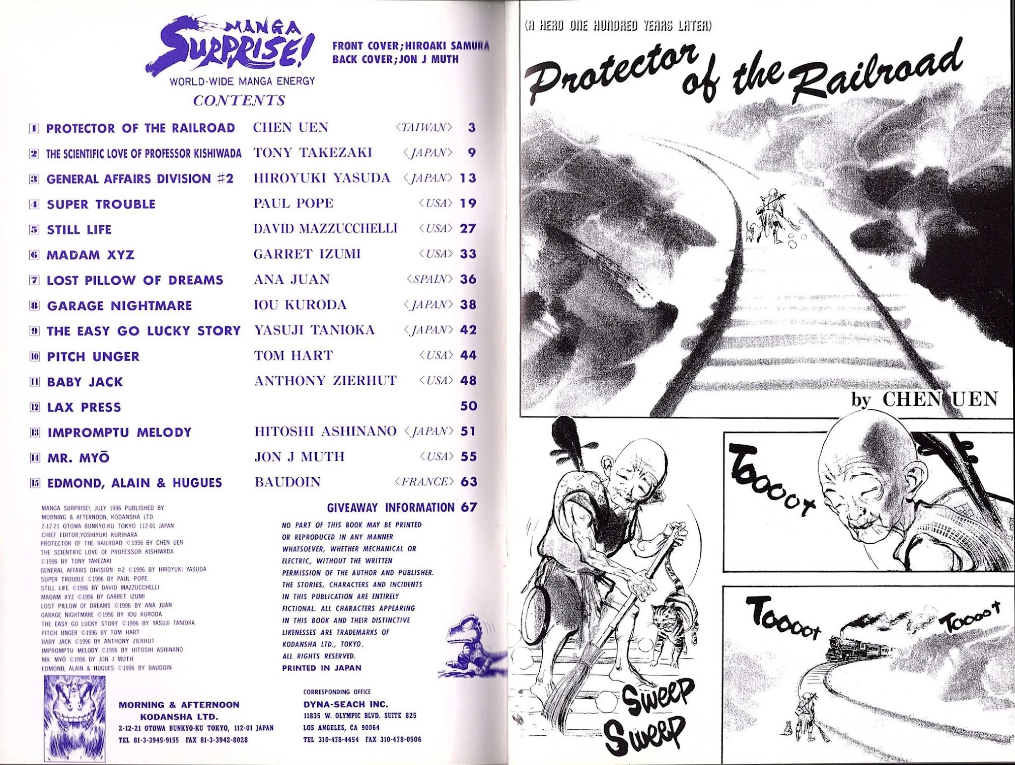 Manga Surprise! Chapter 1 page 4 - Chapter 1: Protector of the Railroad