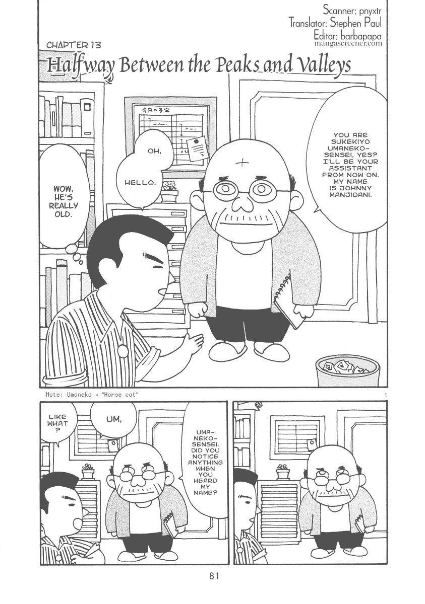 Mangaka Chou Zankoku Monogatari Chapter 13 page 1 - Chapter 13: Halfway Between the Peaks and Valleys