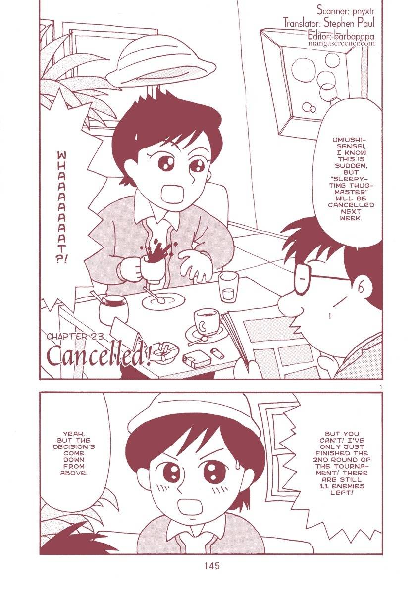 Mangaka Chou Zankoku Monogatari Chapter 23 page 3 - Chapter 23: Cancelled!