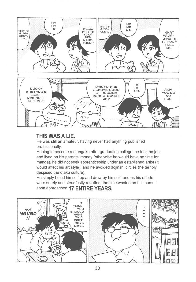 Mangaka Chou Zankoku Monogatari Chapter 5 page 2 - Chapter 5: Almost 40