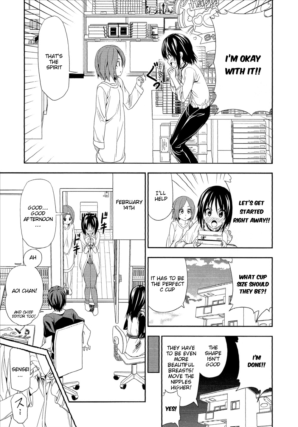 Mangaka-san to Assistant-san to Chapter 132 page 3 - Chapter 132
