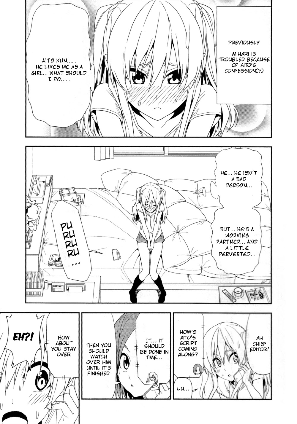 Mangaka-san to Assistant-san to Chapter 134 page 1 - Chapter 134