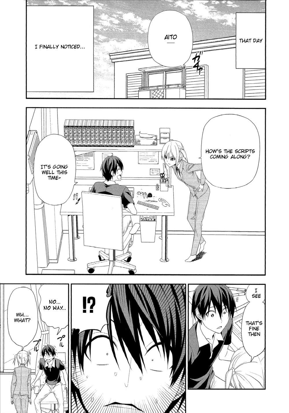 Mangaka-san to Assistant-san to Chapter 143 page 1 - Chapter 143