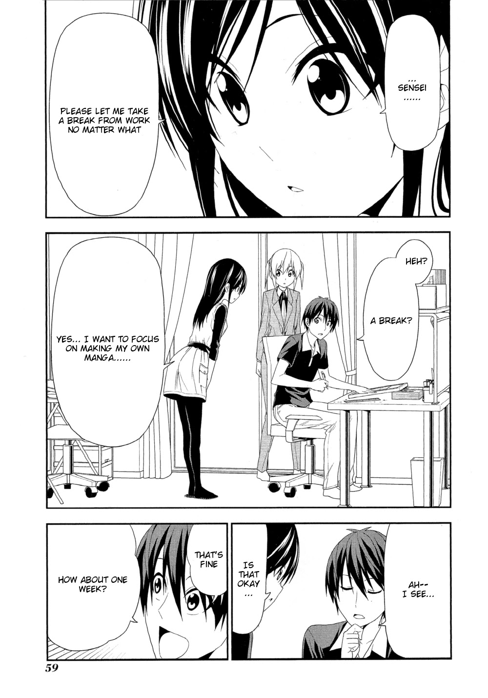 Mangaka-san to Assistant-san to Chapter 144 page 1 - Chapter 144