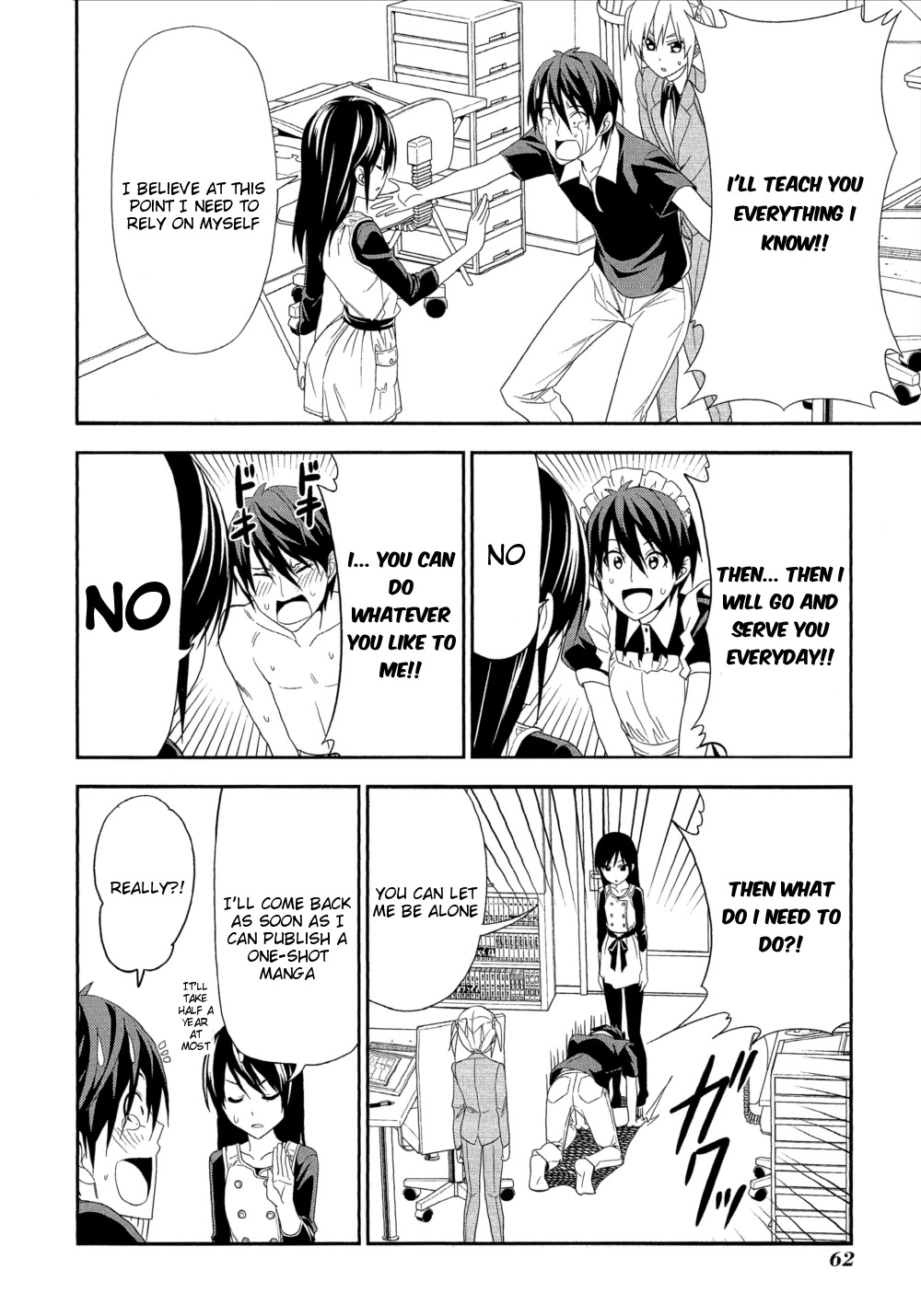 Mangaka-san to Assistant-san to Chapter 144 page 4 - Chapter 144