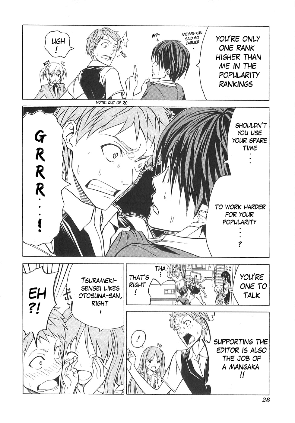 Mangaka-san to Assistant-san to Chapter 15 page 4 - Chapter 15