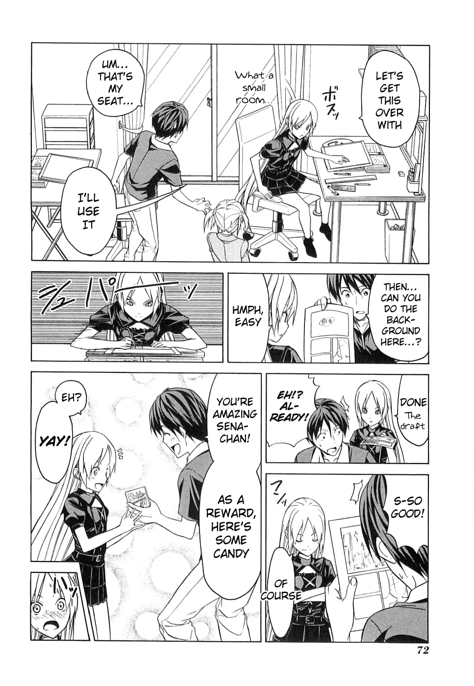 Mangaka-san to Assistant-san to Chapter 18 page 4 - Chapter 18