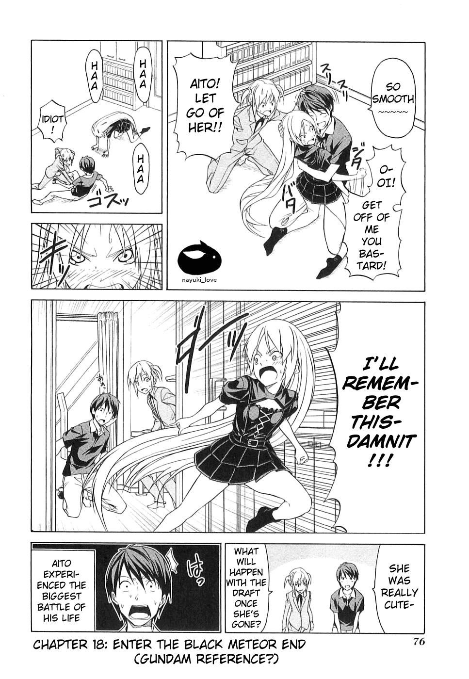 Mangaka-san to Assistant-san to Chapter 18 page 8 - Chapter 18