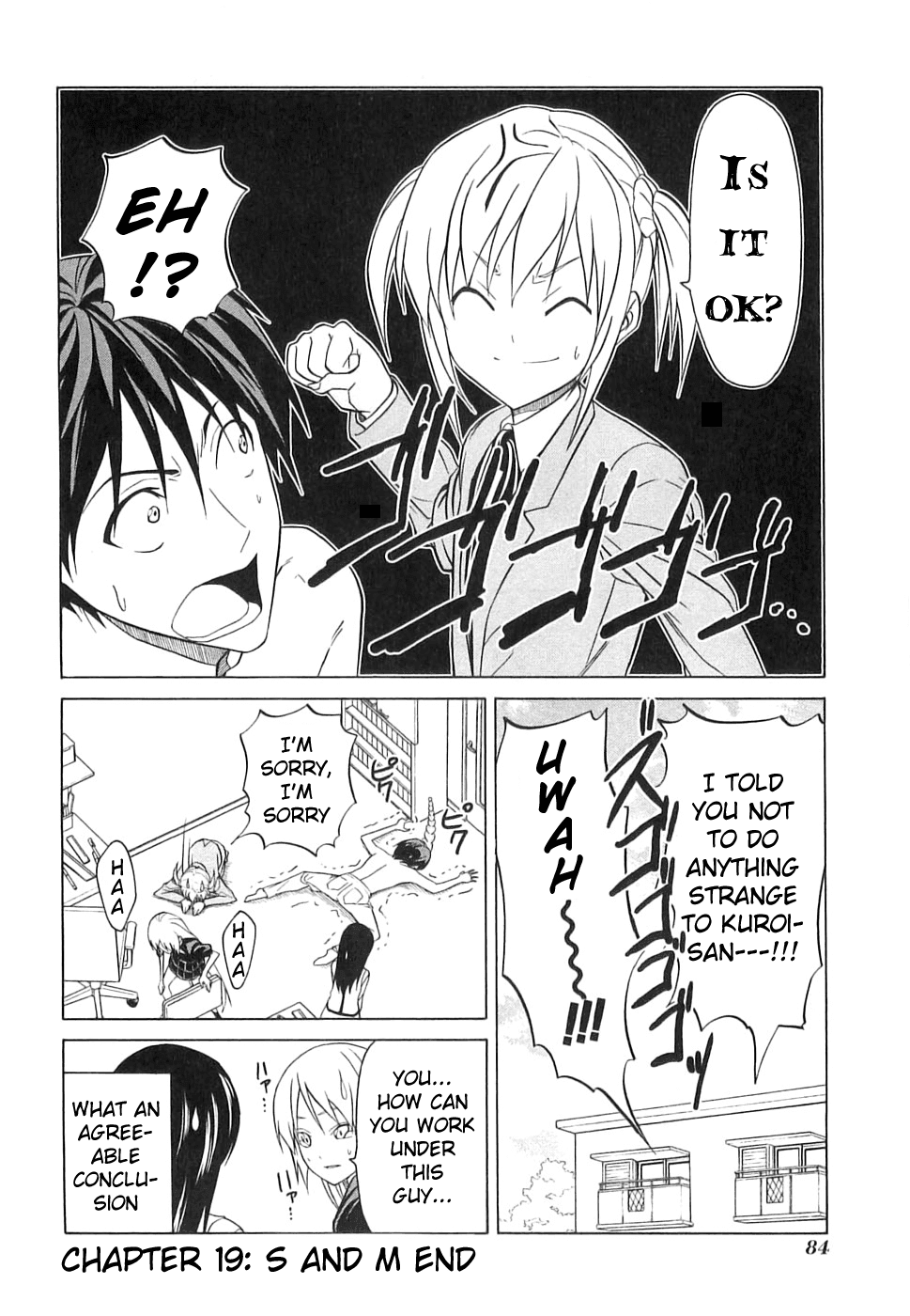 Mangaka-san to Assistant-san to Chapter 19 page 8 - Chapter 19