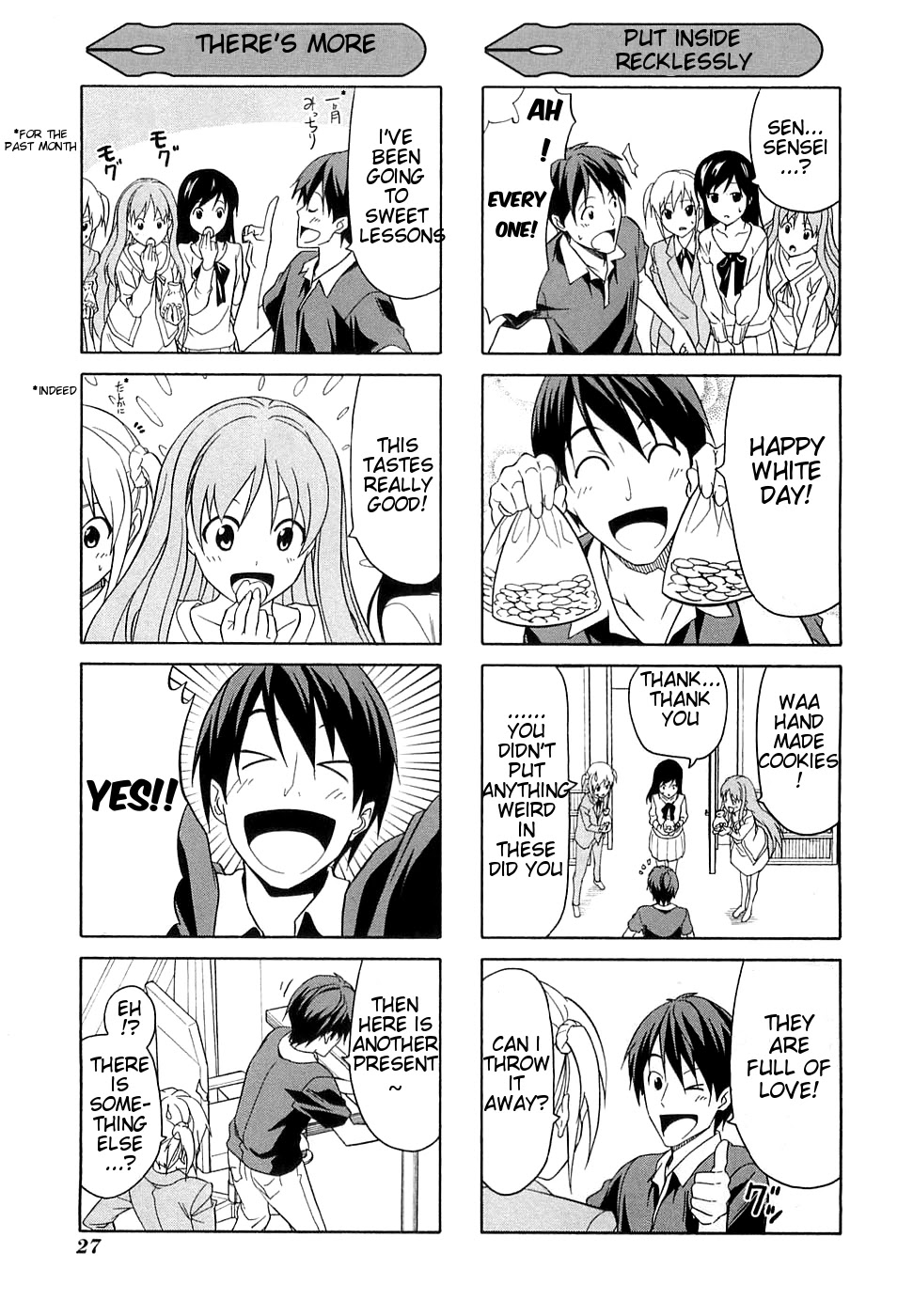 Mangaka-san to Assistant-san to Chapter 26.5 page 3 - Chapter 26.5