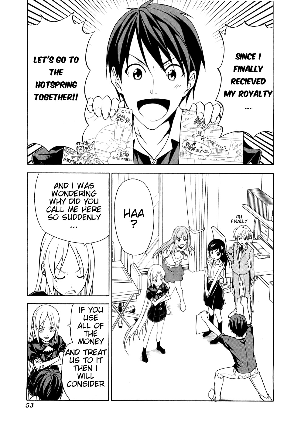 Mangaka-san to Assistant-san to Chapter 29 page 1 - Chapter 29