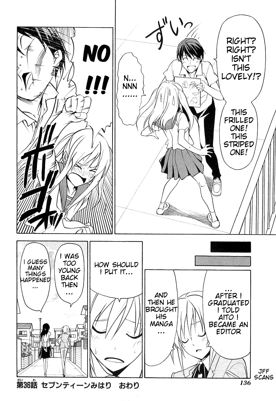 Mangaka-san to Assistant-san to Chapter 36 page 8 - Chapter 36