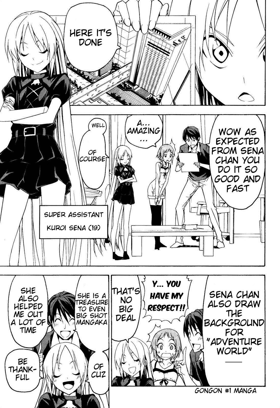 Mangaka-san to Assistant-san to Chapter 55 page 1 - Chapter 55