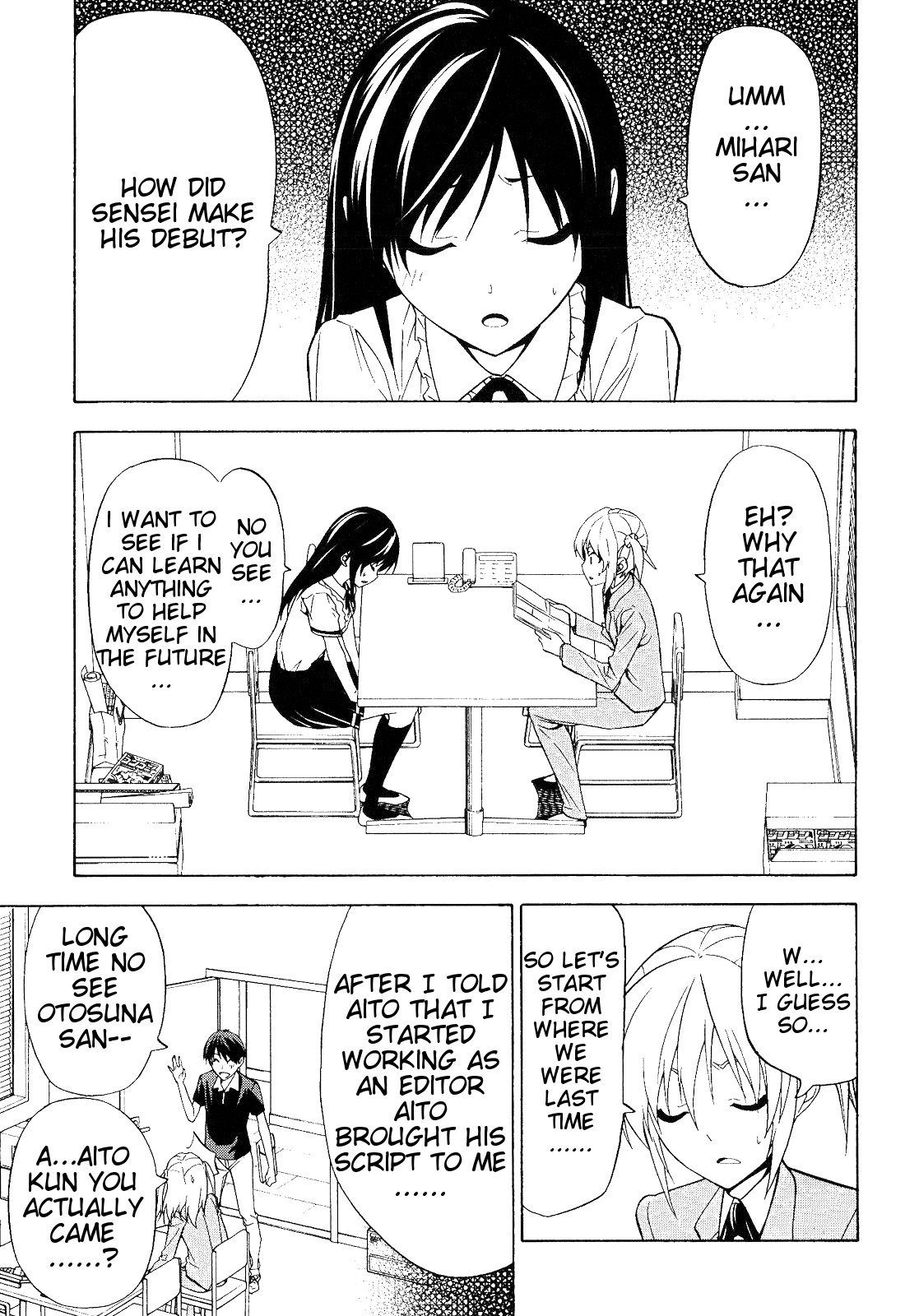 Mangaka-san to Assistant-san to Chapter 67 page 1 - Chapter 67