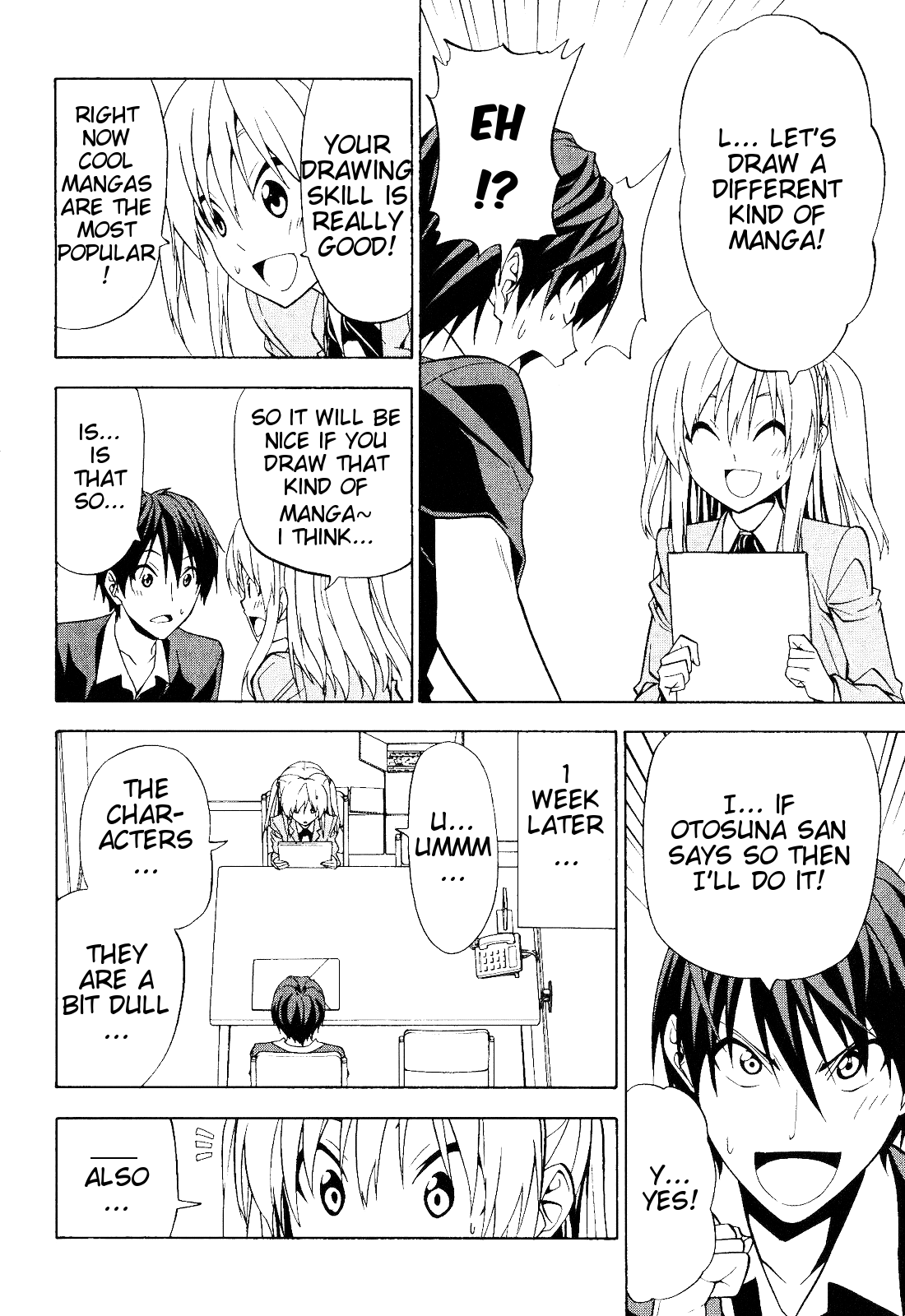 Mangaka-san to Assistant-san to Chapter 67 page 4 - Chapter 67