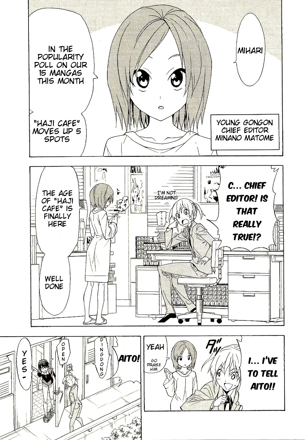 Mangaka-san to Assistant-san to Chapter 86 page 1 - Chapter 86