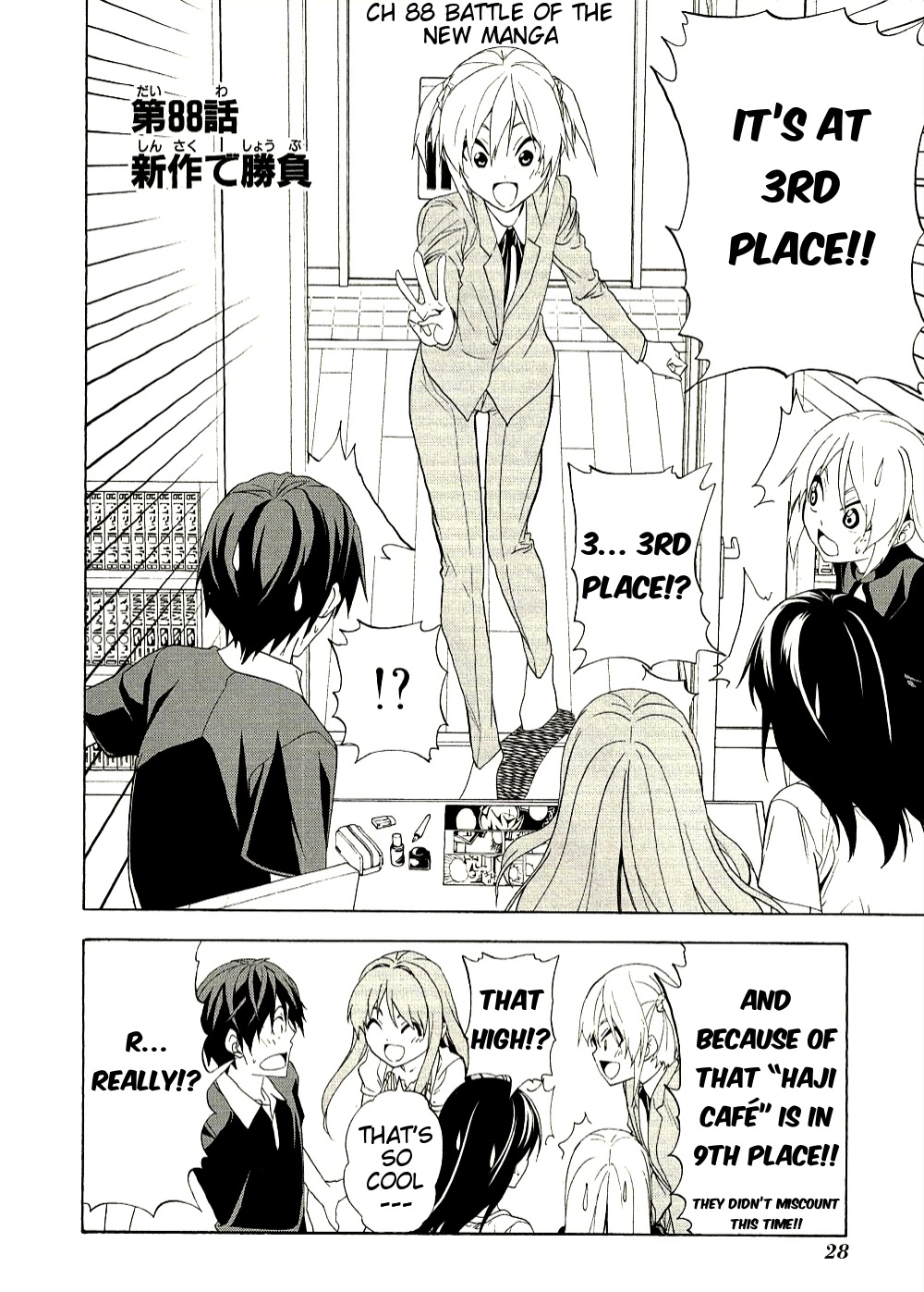 Mangaka-san to Assistant-san to Chapter 88 page 2 - Chapter 88