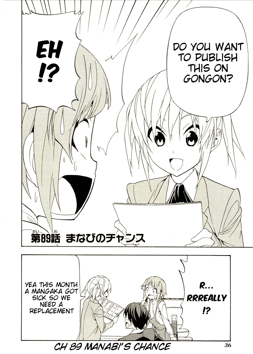 Mangaka-san to Assistant-san to Chapter 89 page 2 - Chapter 89