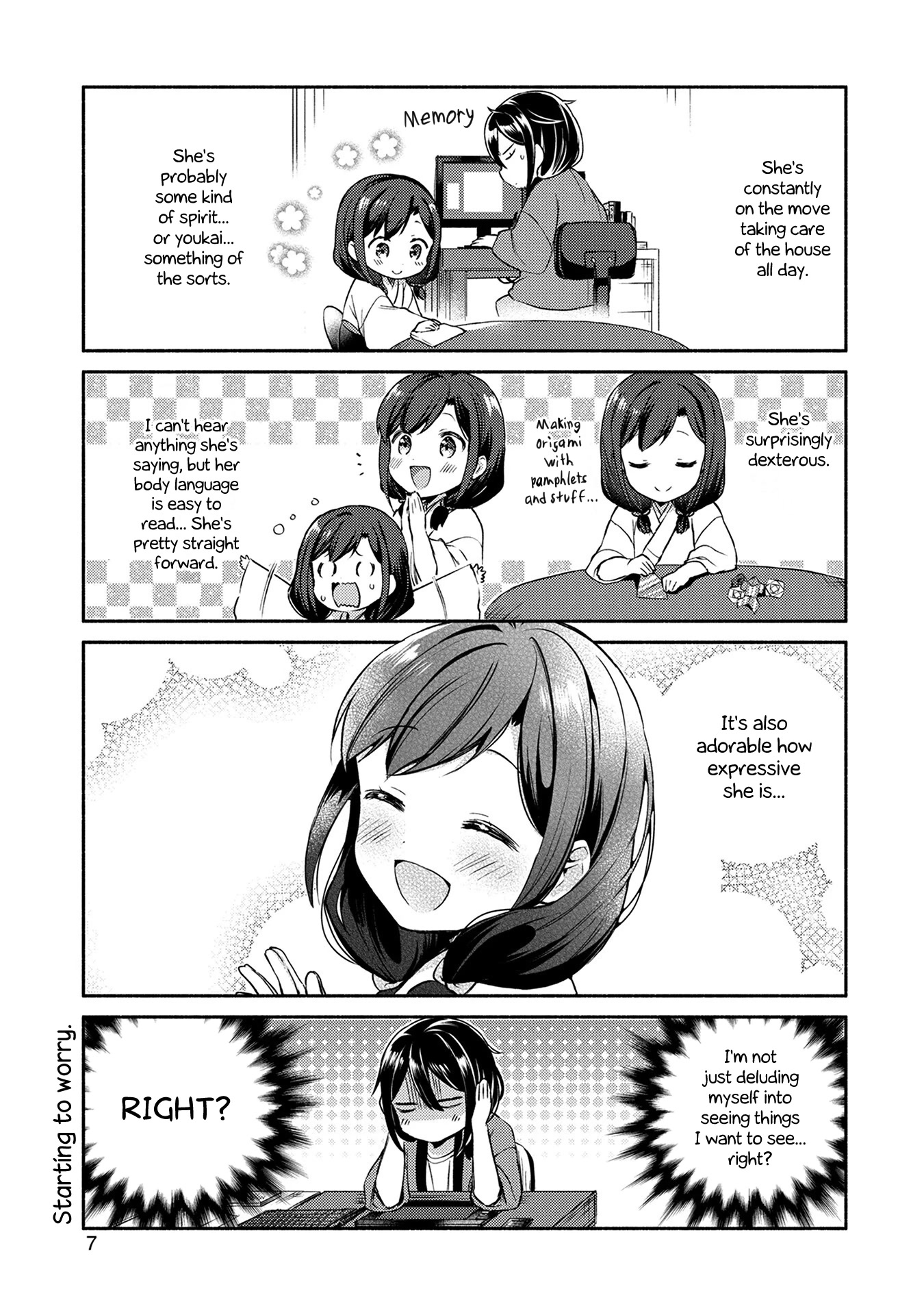 Mangaka-sensei to Zashiki Warashi Chapter 1 page 8 - Chapter 1