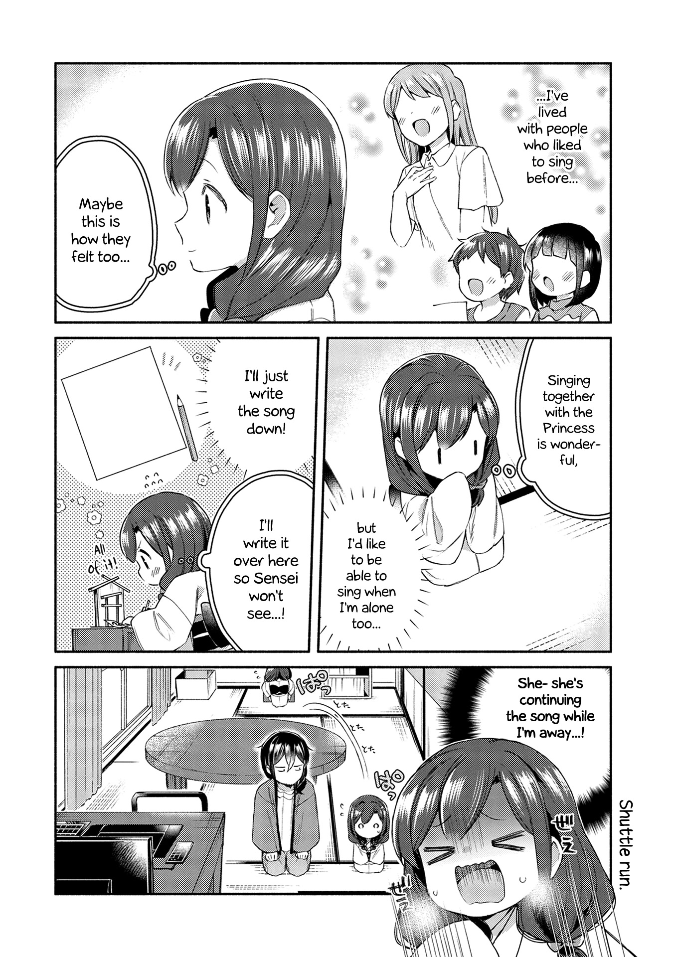 Mangaka-sensei to Zashiki Warashi Chapter 12 page 4 - Chapter 12