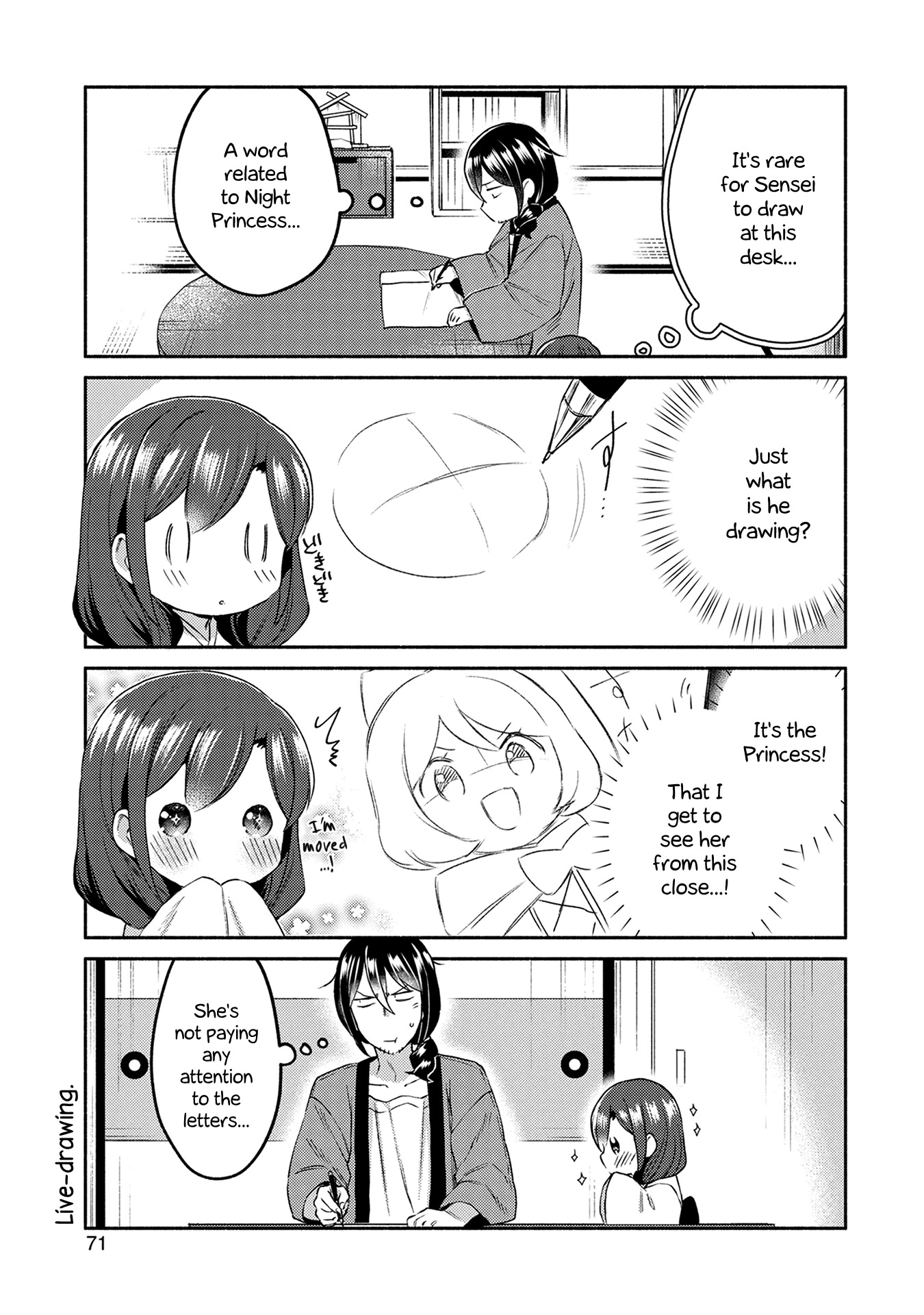 Mangaka-sensei to Zashiki Warashi Chapter 12 page 7 - Chapter 12