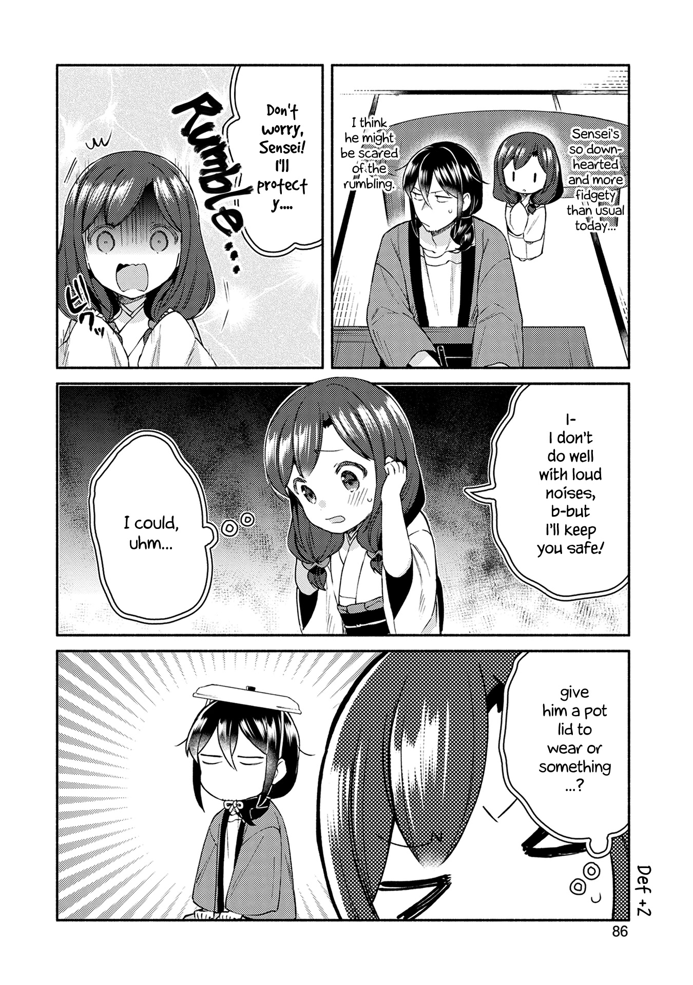 Mangaka-sensei to Zashiki Warashi Chapter 13 page 4 - Chapter 13