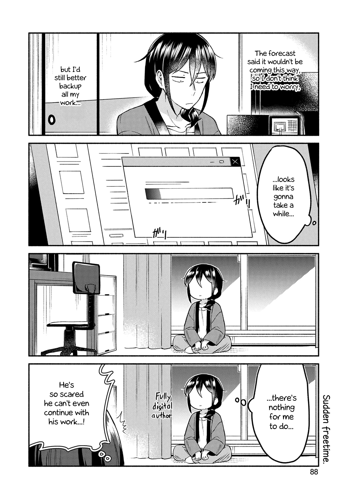 Mangaka-sensei to Zashiki Warashi Chapter 13 page 6 - Chapter 13