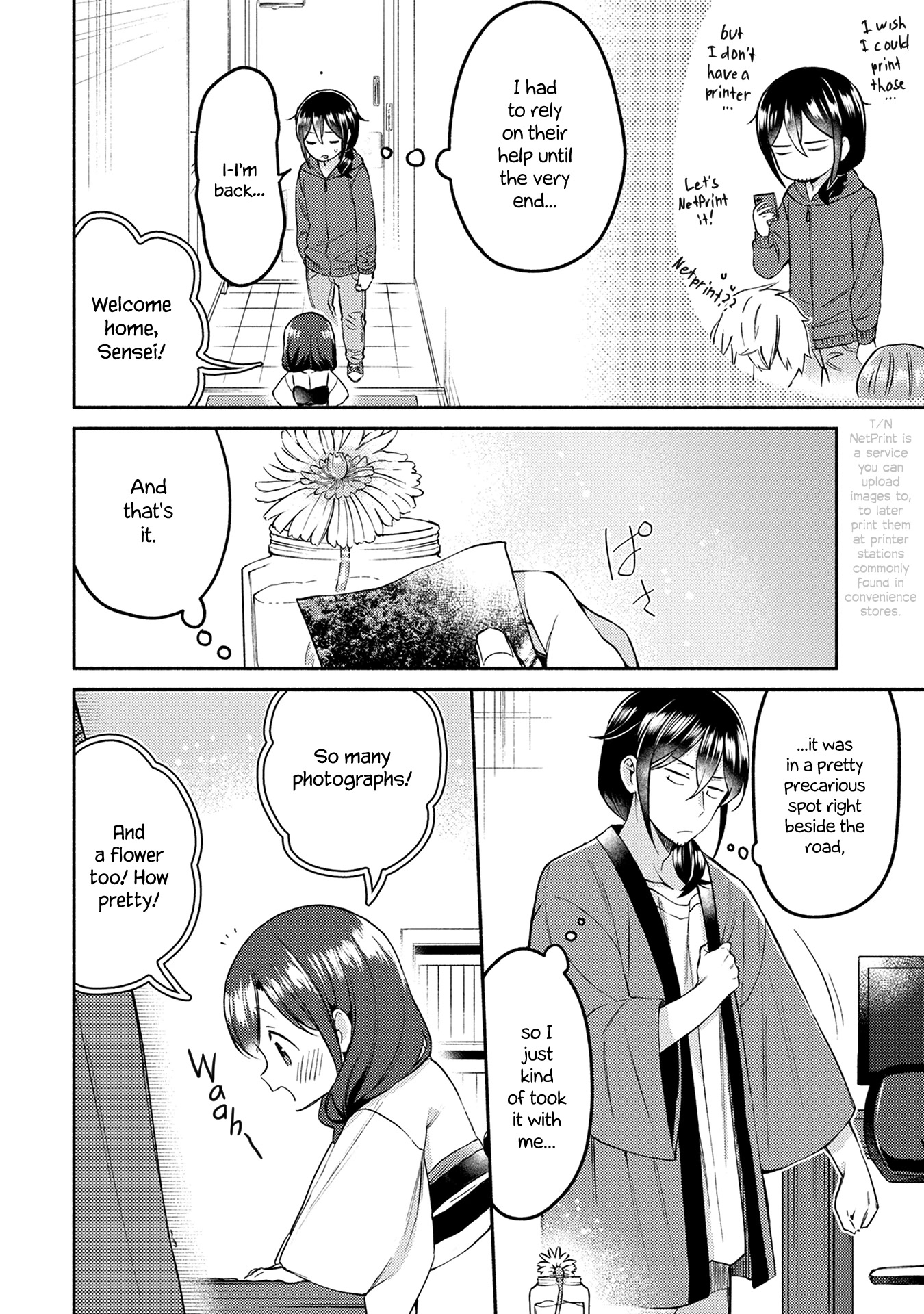 Mangaka-sensei to Zashiki Warashi Chapter 14 page 10 - Chapter 14